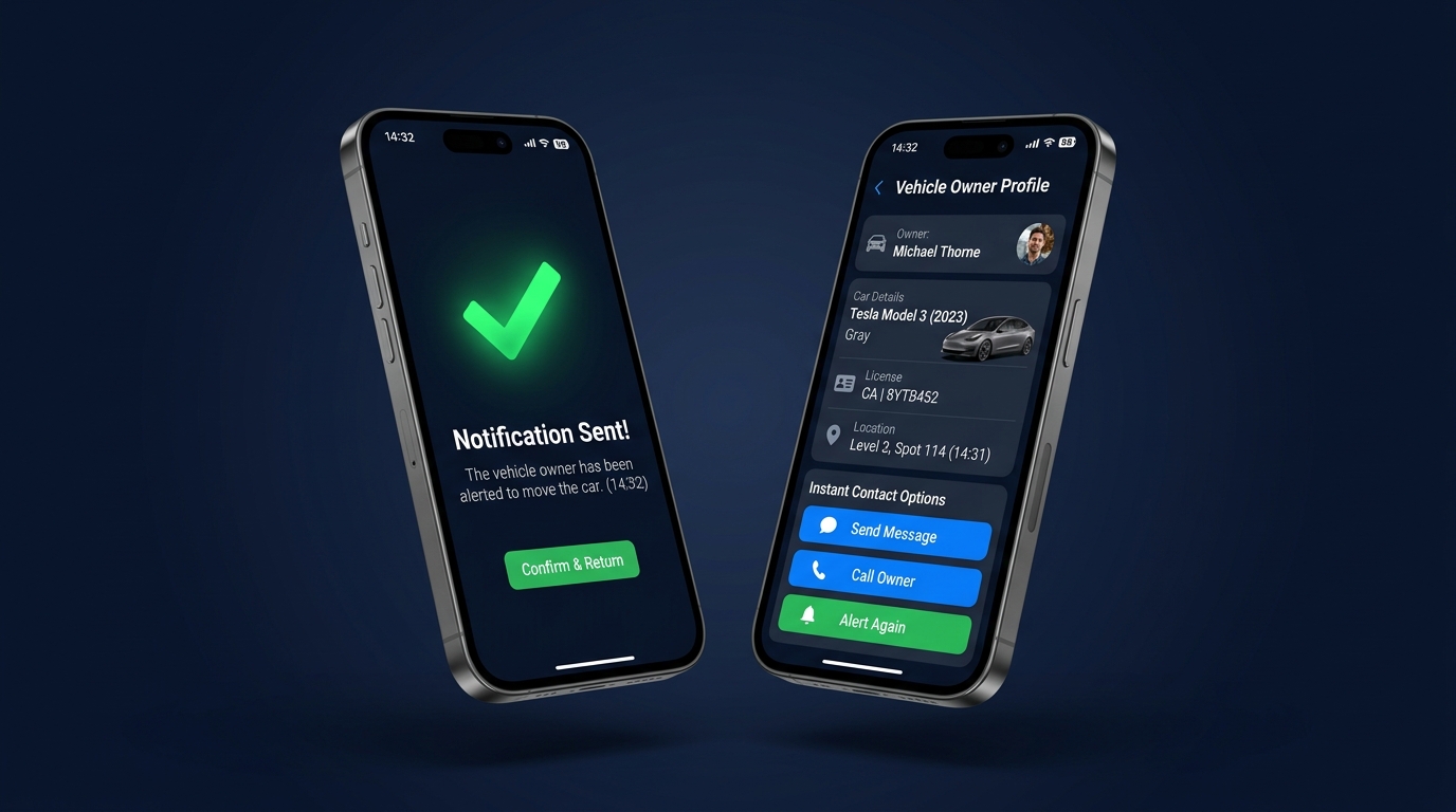 Scan to Move iPhone App Interface